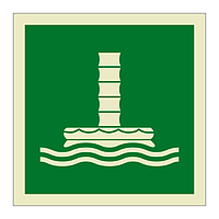 Evacuation chute system symbol 2019 (Marine Sign)