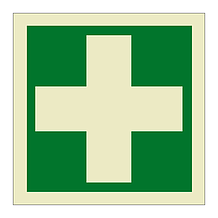 First aid symbol 2019 (Marine Sign)