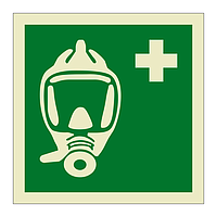 Emergency escape breathing device EEBD symbol 2019 (Marine Sign)