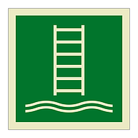 Embarkation ladder symbol 2019 (Marine Sign)