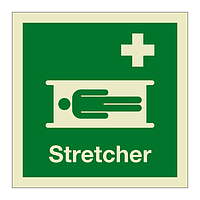 Stretcher with text 2019 (Marine Sign)