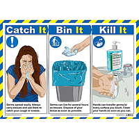 Catch it, bin it, kill It A2 Poster
