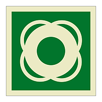 Lifebuoy symbol 2019 (Marine Sign)