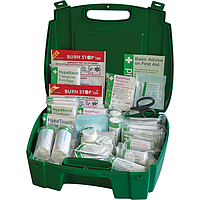 Evolution British Standard Compliant Workplace First Aid Kit in Green Case (Large)