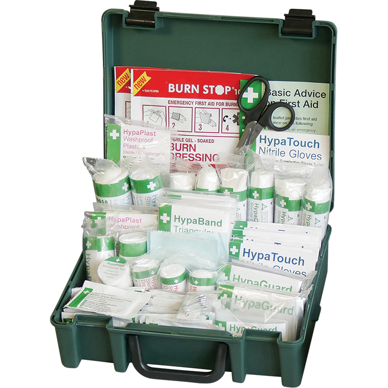 British Standard Compliant Economy Workplace First Aid Kit (Medium)