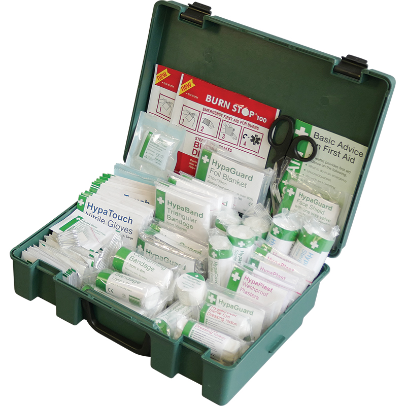 British Standard Compliant Economy Workplace First Aid Kit (Large)