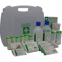 1-10 Persons First Aid and Eyewash Kit