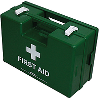 Deluxe 50+ Persons Statutory First Aid Kit in Green Case
