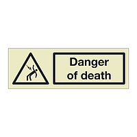 Danger of death (Marine Sign)