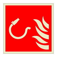 Fire hose symbol (Marine Sign)