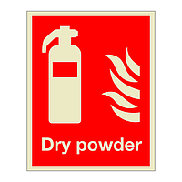 Dry Powder with text (Marine Sign)
