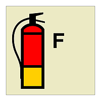 Foam fire extinguisher (Marine Sign)