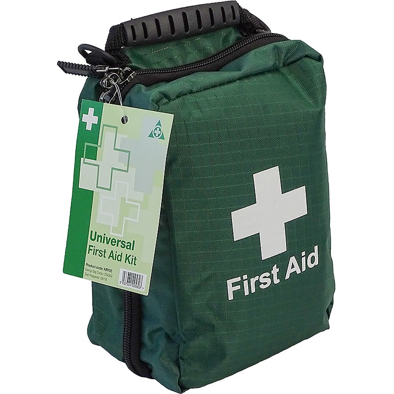 Universal First Aid Kit in Premium Bag | British Safety Signs