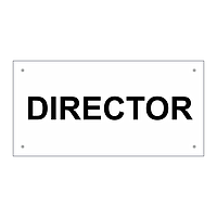 Director sign