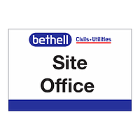 Bethell 1024 - Site Office sign