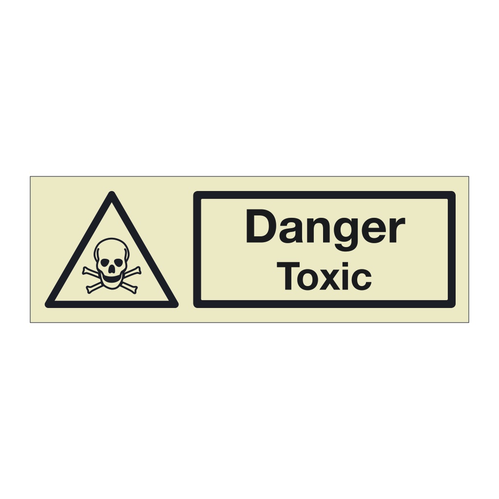 Danger Toxic (Marine Sign)