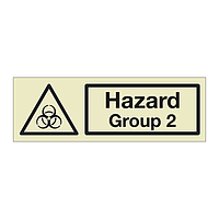 Hazard Group 2 (Marine Sign)