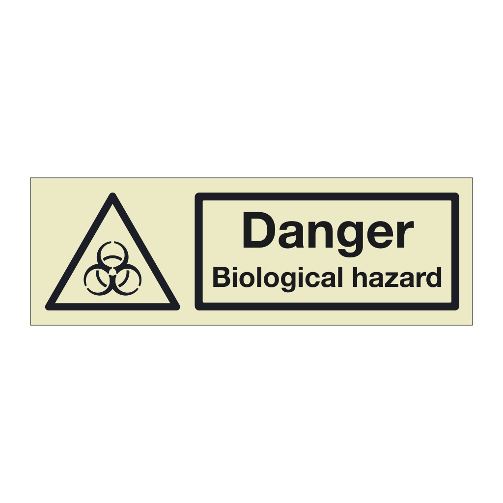 Danger Biological hazard (Marine Sign)