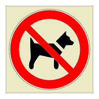 No dogs symbol (Marine Sign)