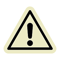 Warning symbol (Marine Sign)