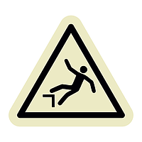 Drop fall symbol (Marine Sign)