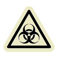 Biological hazard symbol (Marine Sign)