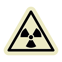 Radioactive material symbol (Marine Sign)