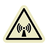 Non-ionising radiation symbol (Marine Sign)