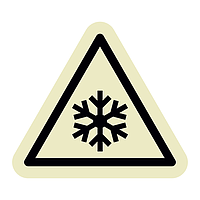 Low temperature symbol (Marine Sign)