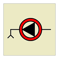 Emergency bilge pump (Marine Sign)