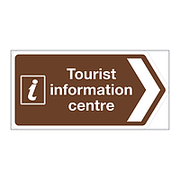 Tourist information sign