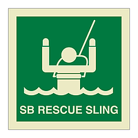 SB Rescue sling sign