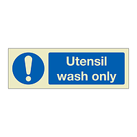 Utenstil wash only (Marine Sign)