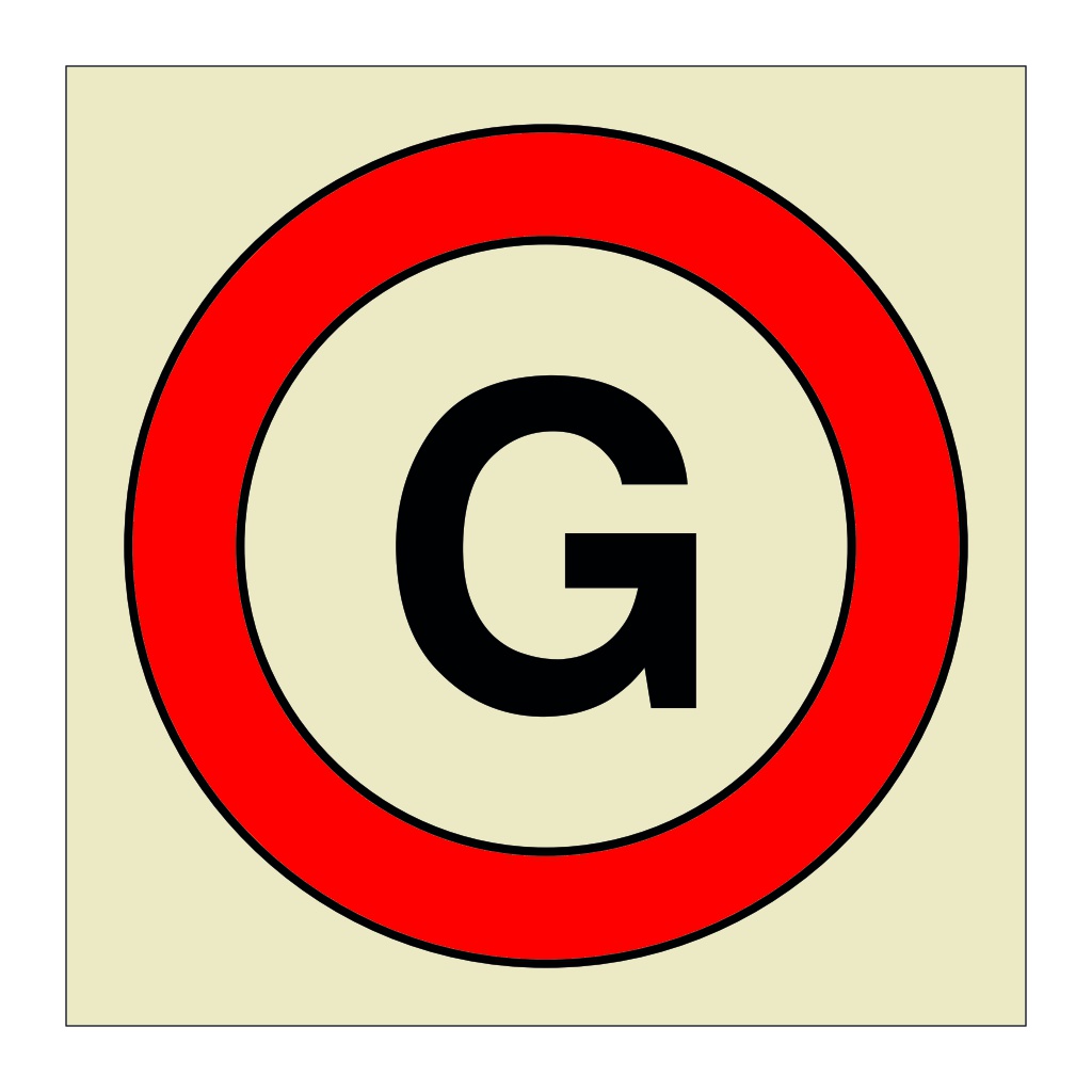 Emergency generator (Marine Sign) | British Safety Signs