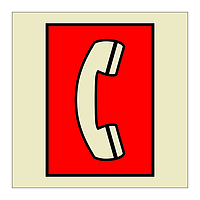 Emergency telephone station (Marine Sign)