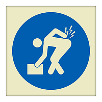 Lift correctly symbol (Marine Sign)