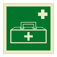 Medical grab bag symbol (Marine Sign)