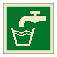 Drinking water symbol (Marine Sign)