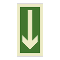 Directional arrow (Marine Sign)