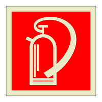 Fire extinguisher symbol (Marine Sign)