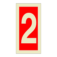 Number 2 (Marine Sign)
