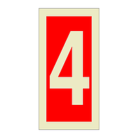 Number 4 (Marine Sign)