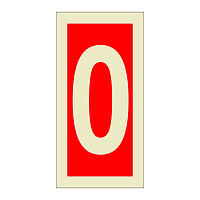 Number 0 (Marine Sign)