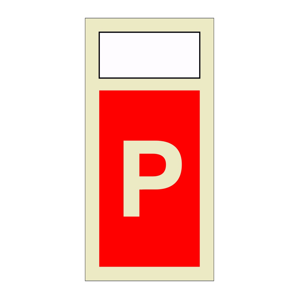 Powder extinguisher (Marine Sign)