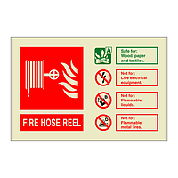 Fire hose reel identification (Marine Sign)