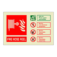 Fire hose reel Identification (Marine Sign)