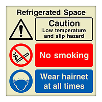Refrigerated space (Marine Sign)