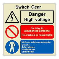 Switch gear (Marine Sign)