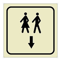 Foot passengers (Marine Sign)