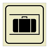 Baggage Storage (Marine Sign)